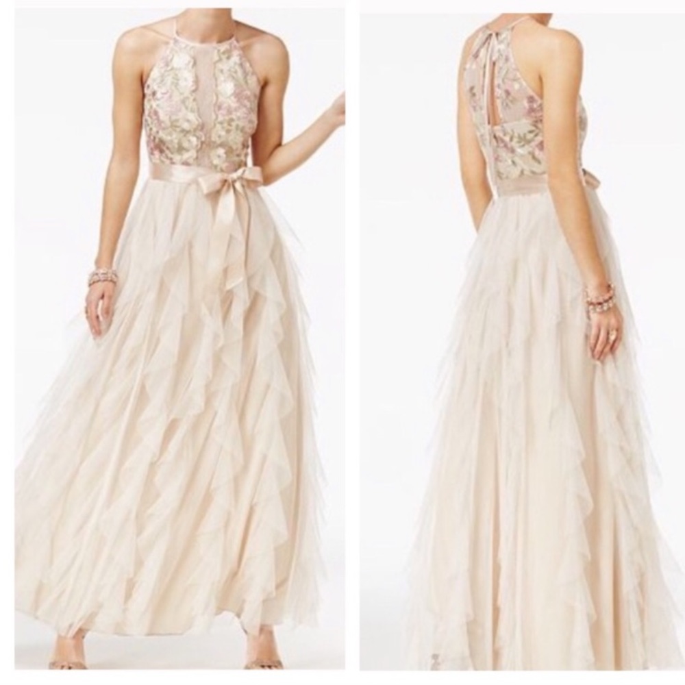 Romantic Chiffon gown NWOT